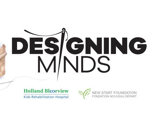 designing minds logo with partners
