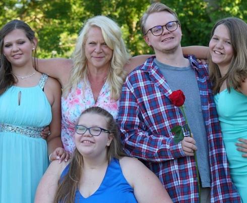 Christine Hill's family