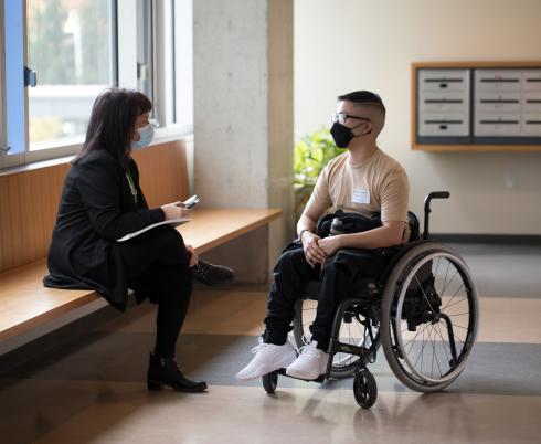 Holland Bloorview client and staff