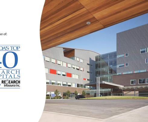 Holland Bloorview ranks among top 40 research hospitals in Canada