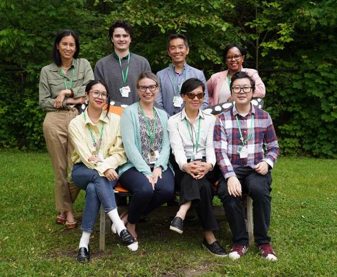 A few members of the communications and public engagement team 