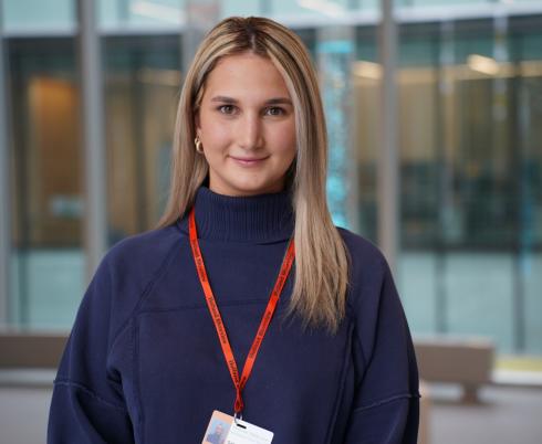 Gabriela Masri Ahmar at the Bloorview Research Institute