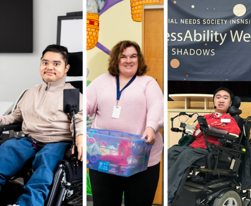 Composite of three images. From left to right: Ivan, Madeline and Jeffrey