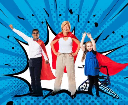 Capes for kids campaign header