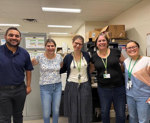 A multidisciplinary and highly collaborative team was responsible for achieving this major safety milestone 