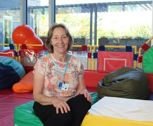 In my own words: Louise Ferrari, therapeutic playroom volunteer