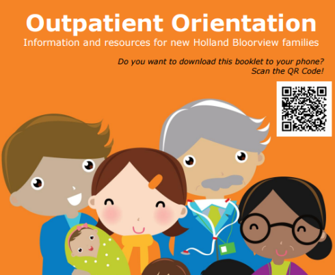 Online information and resources for NEW Holland Bloorview clients and families