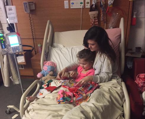 Abigail gives her mom the best Christmas gift ever
