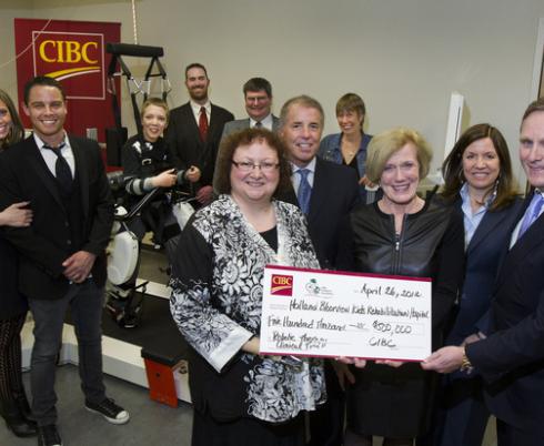 CIBC donates $500,000 to Holland Bloorview Kids Rehabilitation Hospital funding a revolutionary robotic therapy clinical trial for children with cerebral palsy and other neurological disorders.