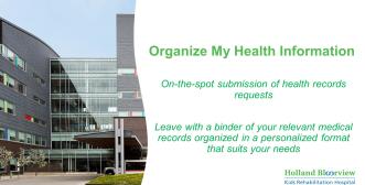 Organize My Health Information