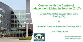 Connect with Independent Living Toronto (CILT)