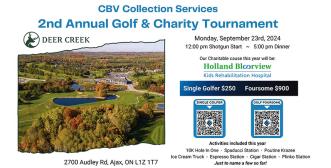 CBV Collections Services 2nd Annual Golf & Charity Tournament